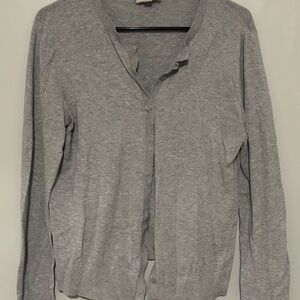 LOFT Heather Gray Women's Cardigan